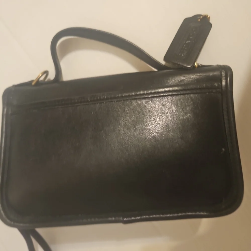 Vintage Coach Casino Bag 9924 Black